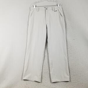 Oakley Pants Mens 33x32 Gray Nylon Stretch Golf Hiking Performance Casual